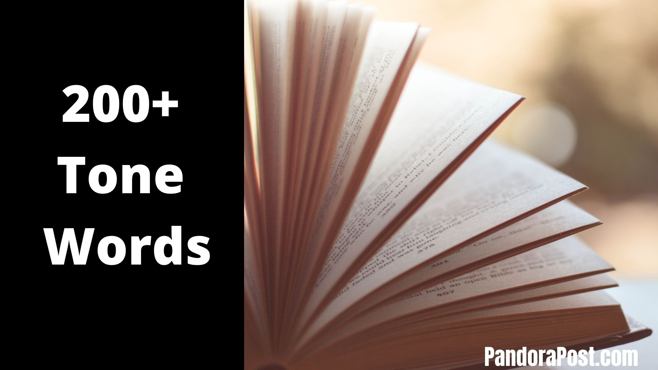 200 Tone Words With Examples A Huge List To Describe Authors Tones